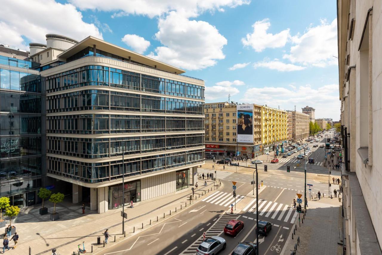 Fashionable City Center Apartment By Noclegi Renters Varşova Dış mekan fotoğraf